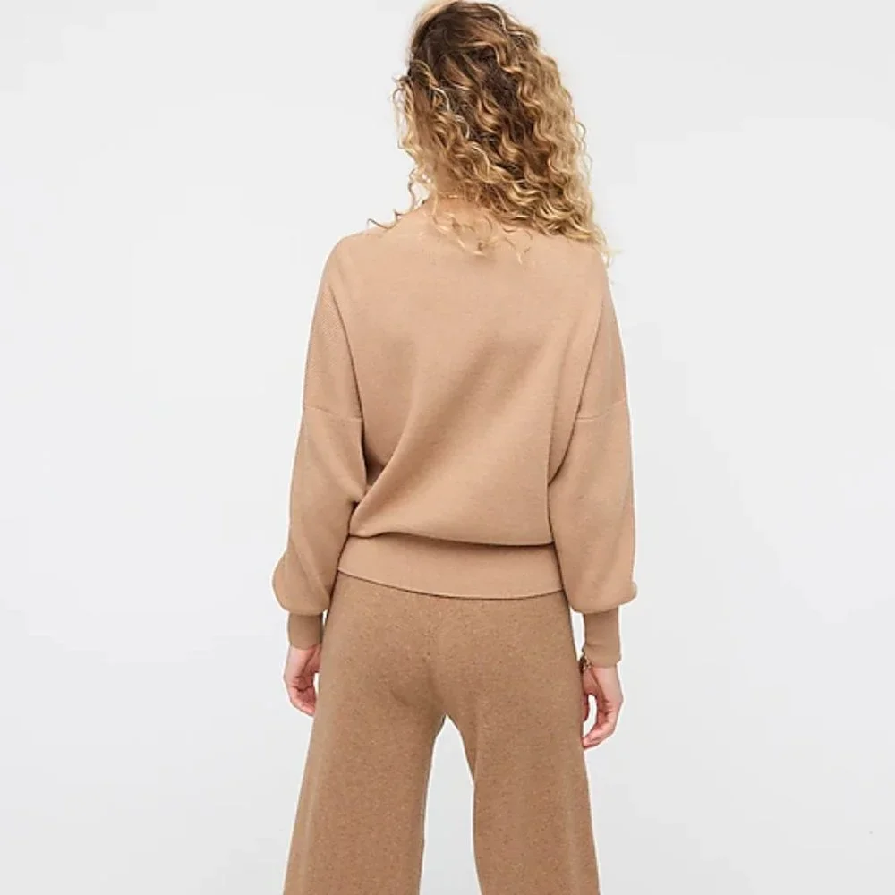 J. Crew Balloon-sleeve Crewneck Sweater - Picture 3 of 8